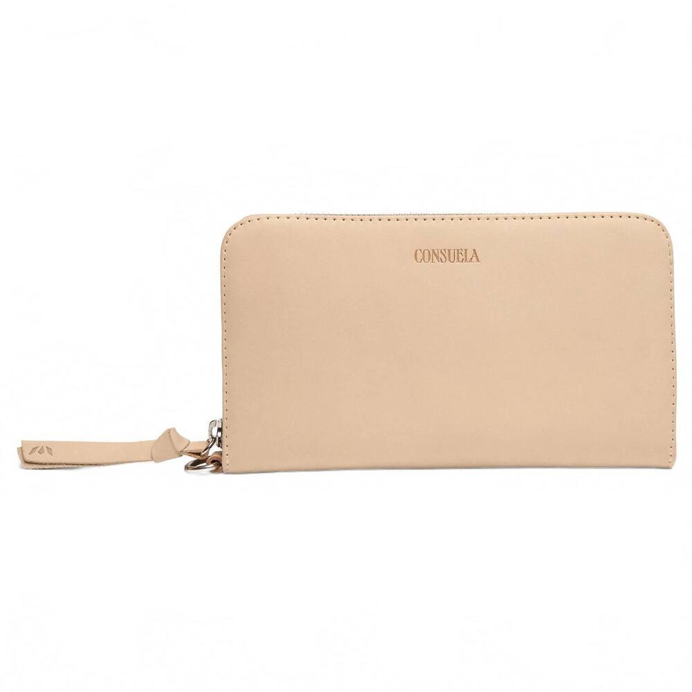 NEW CONSUELA women's diego essential wallet in natural